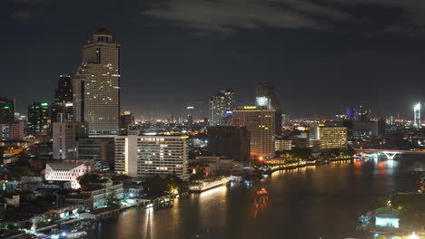Bangkok-Thailand-Nacht-Zeitraffer