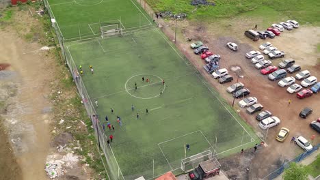Vista-De-Un-Campo-De-Futbol-En-Mexico