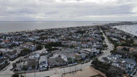 Newport-Beach-California-Aerial-Flyover-View