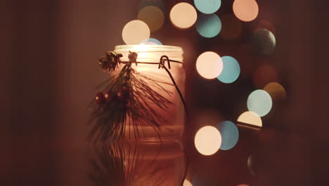 Lighting-christmas-vibes-with-decor-candle-closeup