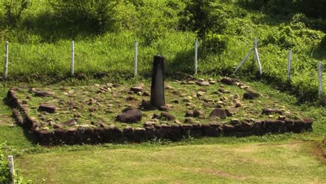 Ruinen-Der-Archäologischen-Stätte-Izapa-In-Mexico.obere-Ansicht