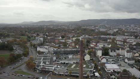 The-historic-city-center-of-Kassel-in-Germany,-Hessen,-Europe