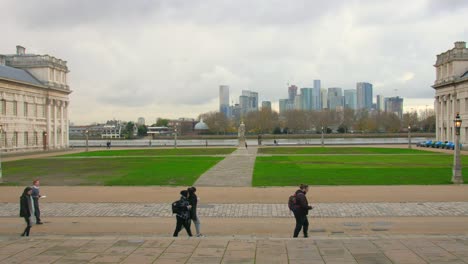 Luftaufnahme-Des-Alten-Royal-Naval-College-In-Greenwich,-London