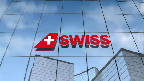 Schweizer-Logo-Auf-Firmengebäude-3D-Animation-Klein