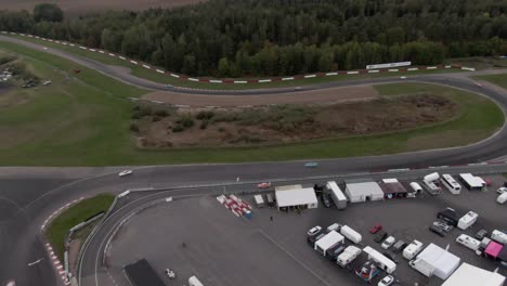 Antena-Siguiente-Carrera-De-Indycar-En-El-Hipódromo-De-Mantorp-En-Suecia