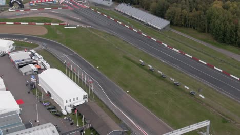 Bird's-eye-view-showing-Mantorp-park-in-Sweden