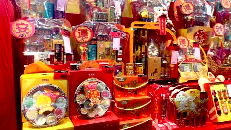 Paquetes-Rojos-Del-Año-Nuevo-Lunar-Chino-Y-Productos-Hongbao