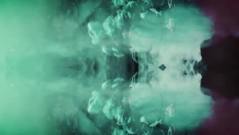 Vertical-Of-Visual-Effects-With-Green-Ink-Colors-Blending-Underwater