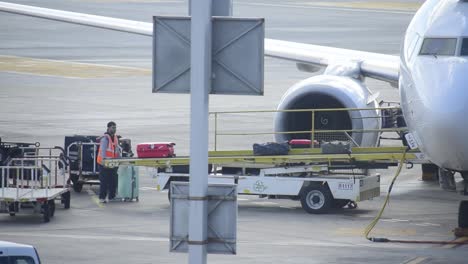 Airplane-about-to-fly-or-depart-in-Valencia-Airport