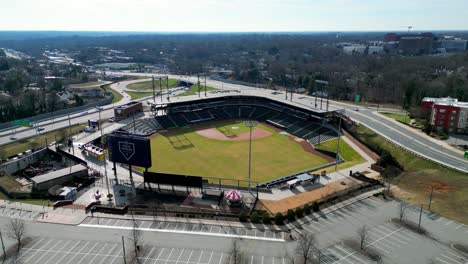 Órbita-Del-Estadio-Truist-En-Winston-Salem-Nc