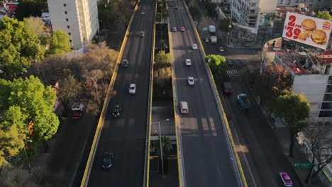 Mexiko-Stadt,-Hyperlapse-Aus-Der-Luft