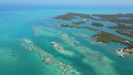 San-Bernardo-Archipel-Inseln-Im-Tropischen-Kolumbien-Karibischen-Ozean,-Luftbild