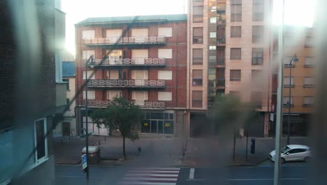 Going-up-in-the-elevator-to-the-old-town-of-Ponferrada