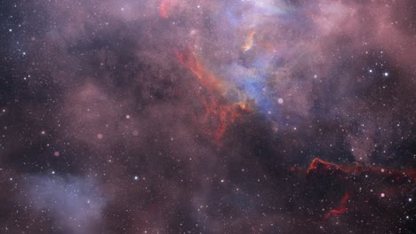 4K-Ansicht-Nebel-Und-Sterne-Im-Weltraum