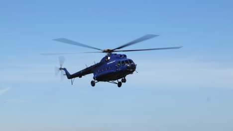 Civilian-version-of-soviet-era-Mi-8-helicopter-fly-against-Tatra-Mountains