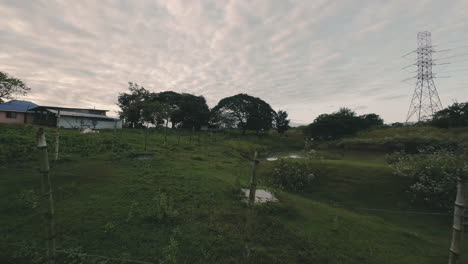 Drone-shot-over-a-grassland-in-Bataan