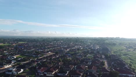 Drone-video-of-Waterfalls-high-density-suburb-township-in-Harare,-Zimbabwe