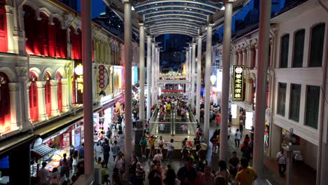 Barrio-Chino-En-Singapur-Personas-Masivas-Celebrando-El-Año-Nuevo-Chino-El-Día-1