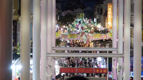 Menschenverkehr-Am-Chinesischen-Neujahr-In-Singapur-Chinatown