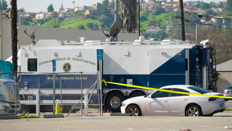 The-FBI-Mobile-Command-Center-Parked-Outside-the-Star-Ballroom-Dance-Studio-Crime-Scene