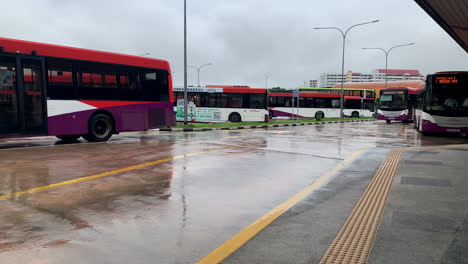 Bus-terminal-and-exchanges-in-Singapore-Tampines