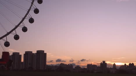 Roda-Rico,-largest-Ferris-wheel-in-Latin-America,-at-Villa-Lobos-Park