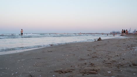 Valencia-sea-shot-during-sunset