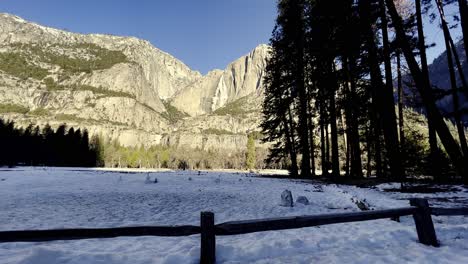 Cataratas-De-Yosemite-En-El-Parque-Nacional-De-Yosemite
