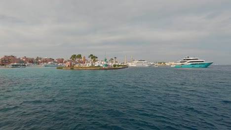 Bahía-Marina-De-Hurghada,-Egipto