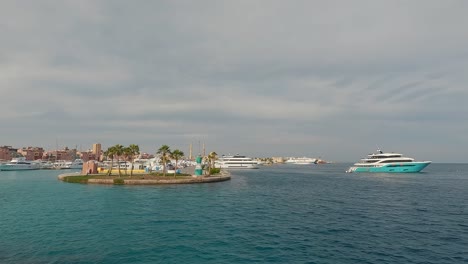 Bahía-Marina-De-Hurghada,-Egipto