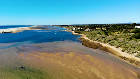 Aerial-View-of-the-Shore-in-Portugal