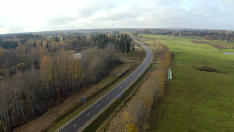 National-highway-in-Baltic-states---Northern-Europe
