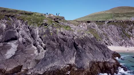 Dingle-coast-by-drone-low