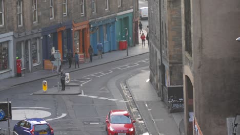 Grassmarket-kreisverkehr,-Edinburgh-Von-Oben