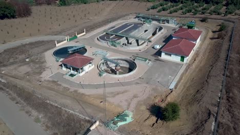 Aerial-view-of-a-sewage-plant