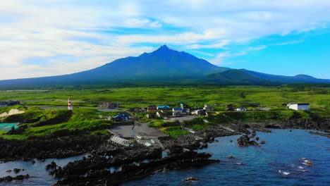Mount-Rishiri-on-Rishiri-island