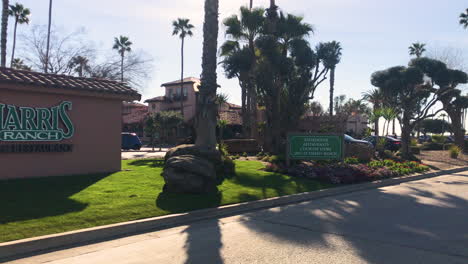 Harris-Ranch-Inn-and-Restaurant-in-Coalinga,-California,-or-the-Harris-Cattle-Ranch,-feedlot-is-California's-largest-beef-producer-and-the-largest-ranch-on-the-West-Coast-of-the-United-States