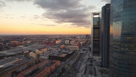 Views-from-Torre-Espacio-at-sunset