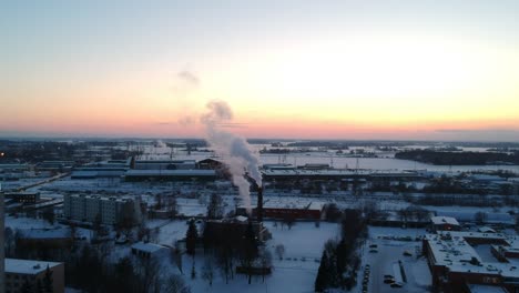 Drone-shot-of-Estonian-University-of-Life-Sciences-dorm-house-Torn