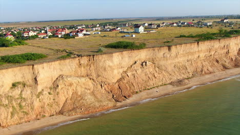 A-wonderful-landslide-bluff-on-the-seashore