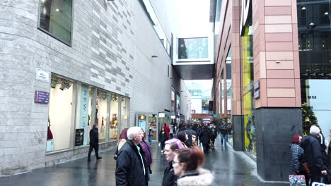 Shoppers-in-Liverpool-buying-goods