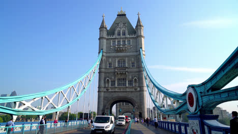 Londres,-Inglaterra,-Circa:-Puente-De-La-Torre-En-Londres,-Reino-Unido