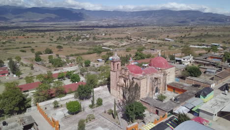 Templo-De-San-Marcos-Tlapazola-En-Oaxaca-Mexico