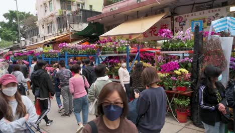 La-Gente-Compra-Flores-Y-Plantas-Decorativas-Del-Tema-Del-Año-Nuevo-Chino-En-Un-Puesto-Callejero-Del-Mercado-De-Flores-Antes-De-Las-Festividades-Del-Año-Nuevo-Chino-Lunar