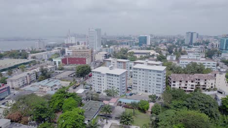 Victoria-Island,-Lagos-Nigeria--December-20-2022:-Cityscape-of-Victoria-Island,-a-luxurious-business-and-residential-district-in-Lagos