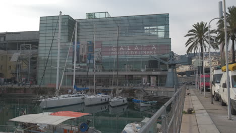 Galata-Museum-of-Sea-in-Genoa-Old-Port-,-Liguria