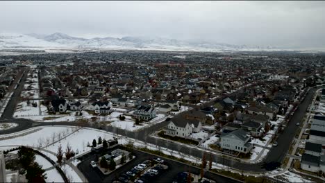 Panoramaluftaufnahme-Des-Bergtempels-Von-LDS-Oquirrh-In