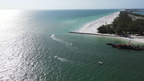 dazzling-aerial-of-the-southern-end-of-Longboat-Pass-and-beautiful-white-sandy-beaches-of-Coquina-Beach