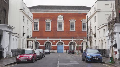 London---Empty-Streets---British-Medical-Association-Building-from-Burton-Place