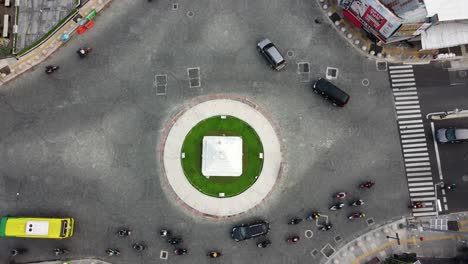 Yogyakarta,-Indonesia---2021,-4-June-:-Aerial-view-of-Tugu-Jogja-or-Yogyakarta-Monument,-Indonesia